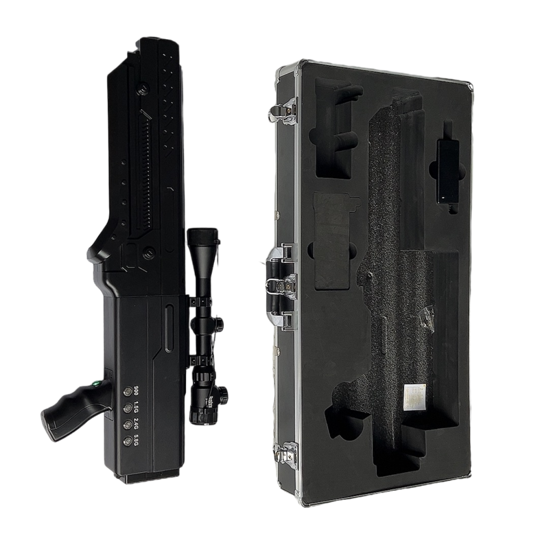  丘北手持便携式枪型低空防御反制四通道A型